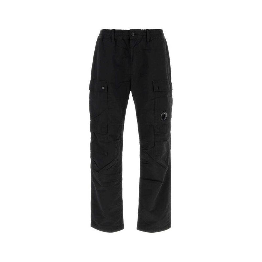 C.P. Company Men Black Nylon Cargo Pant
